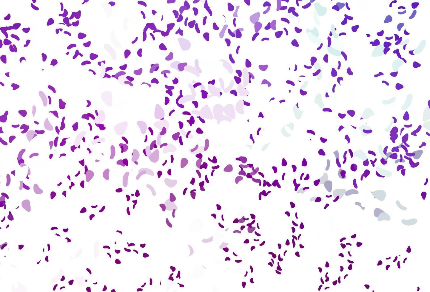 Light purple vector background with abstract forms.