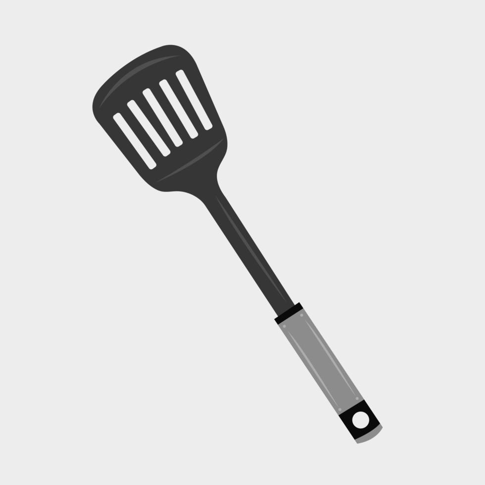 Spatula vector illustration for graphic design and decorative element