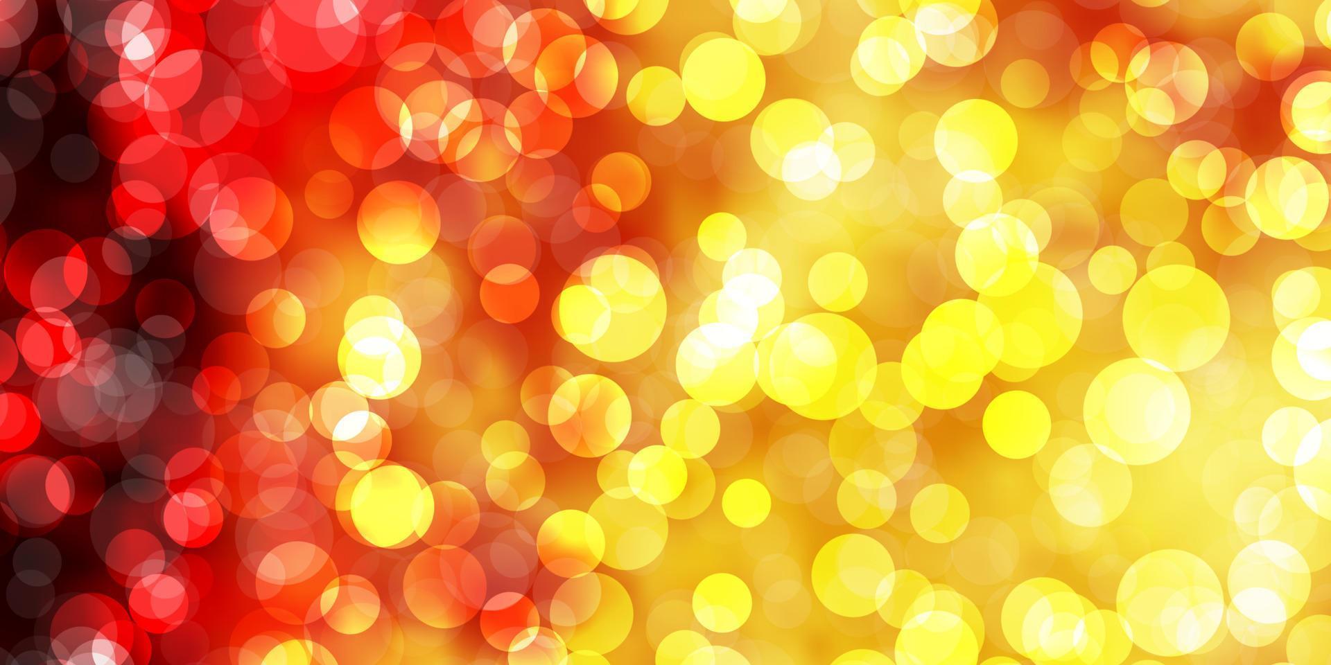 Light Orange vector backdrop with dots.