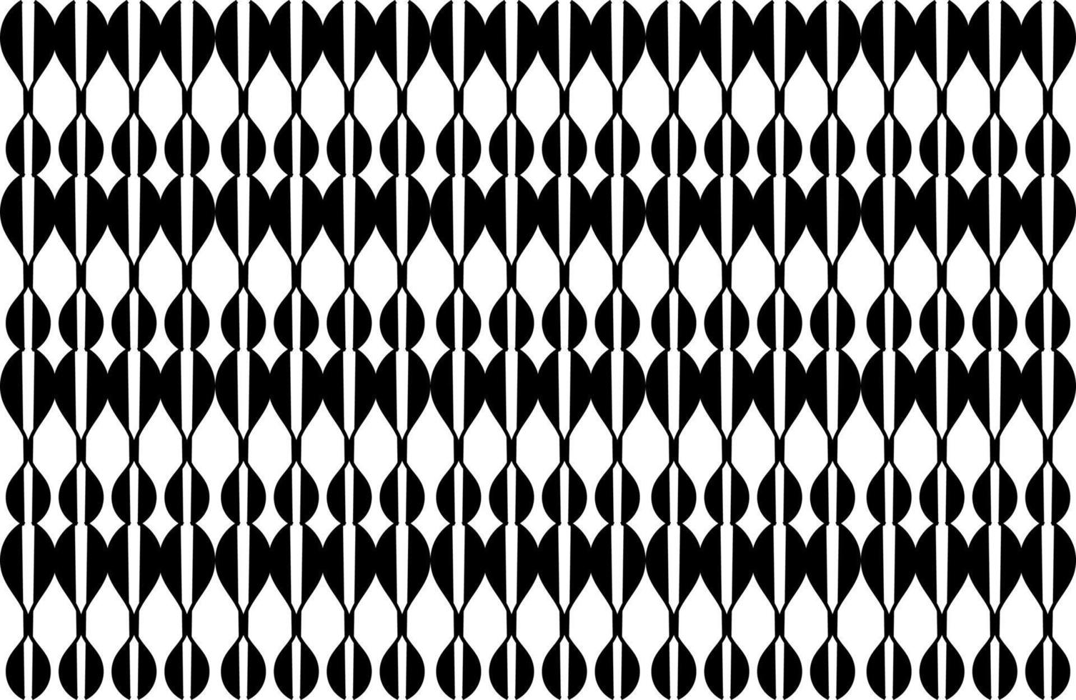 black and white seamless pattern vector