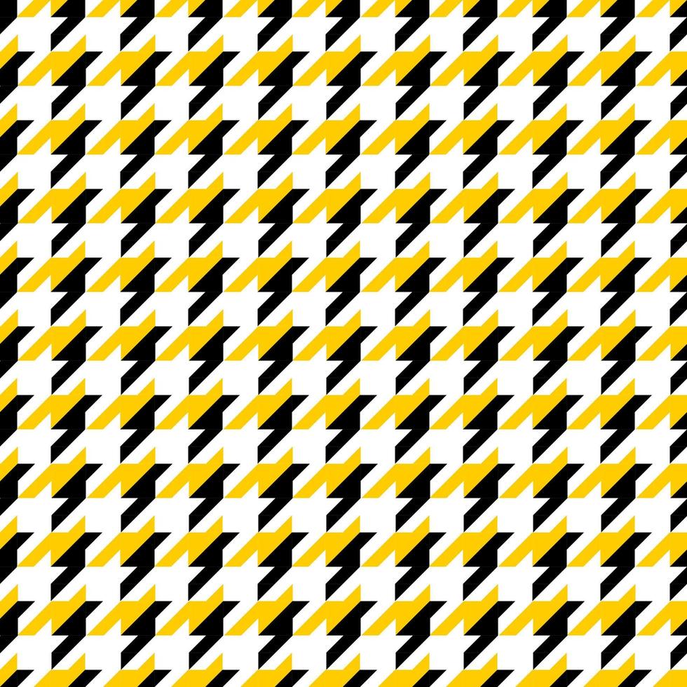 seamless geometric pattern with hounds tooth vector