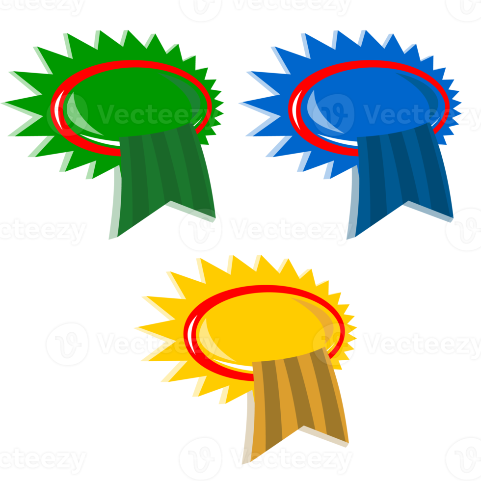 set-of-ribbon-award-14401740-png