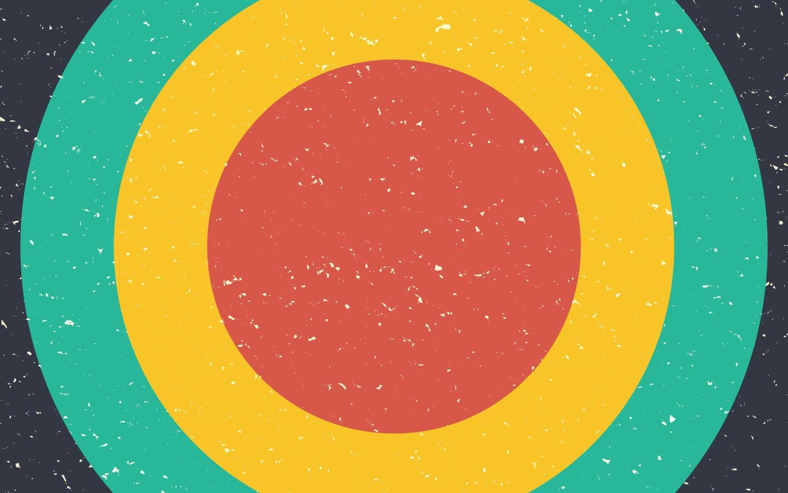 Fondo retro sol vintage con textura grunge vector