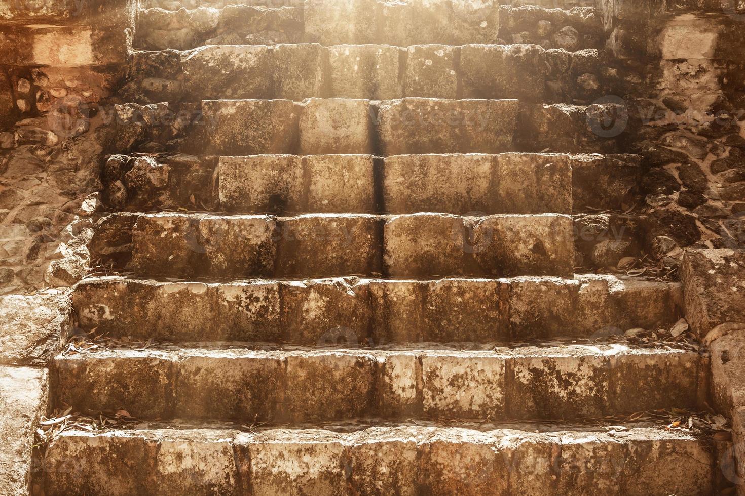 Ancient ruins at Chichen Itza photo