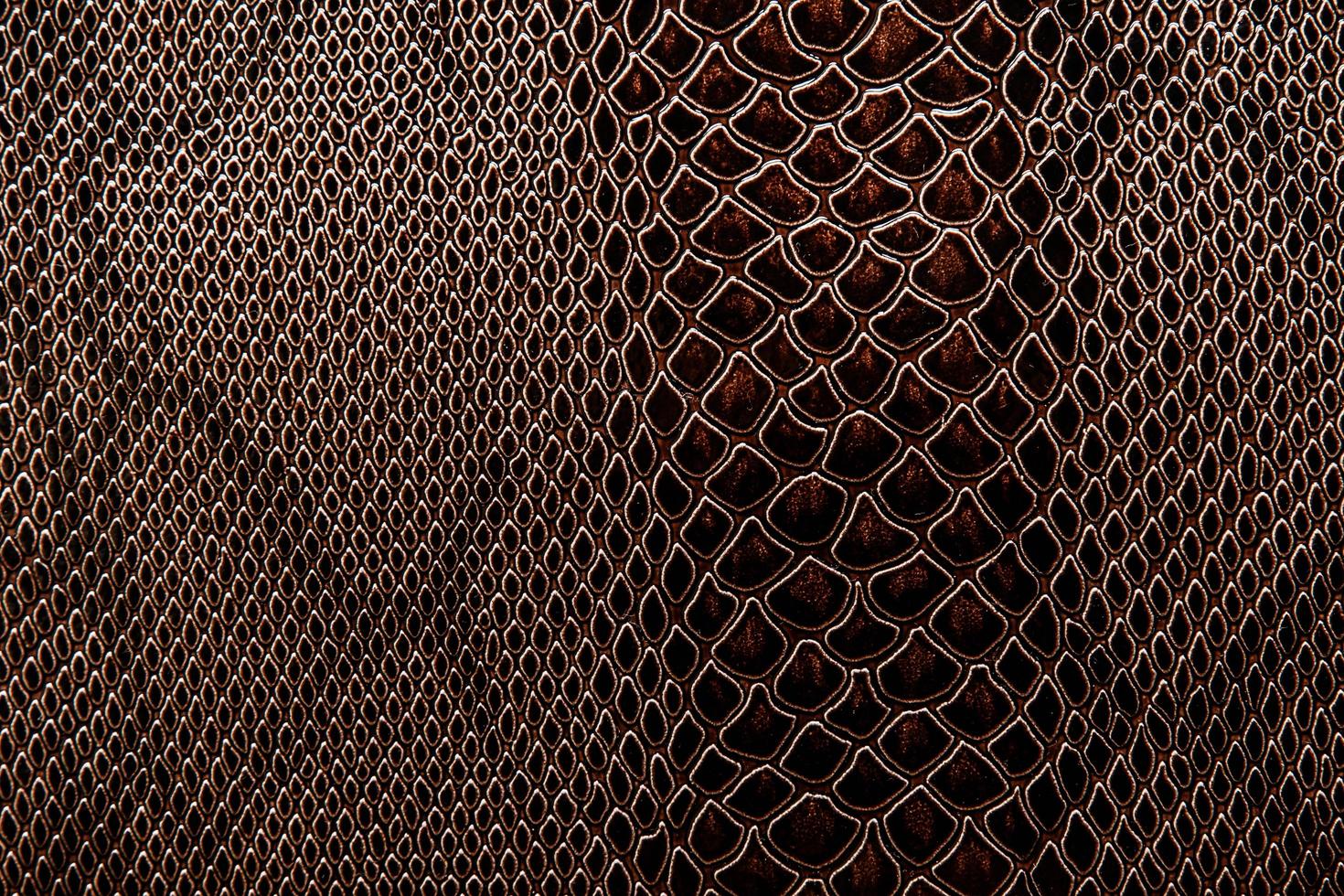 Real leather or artificial with a texture of reptile photo