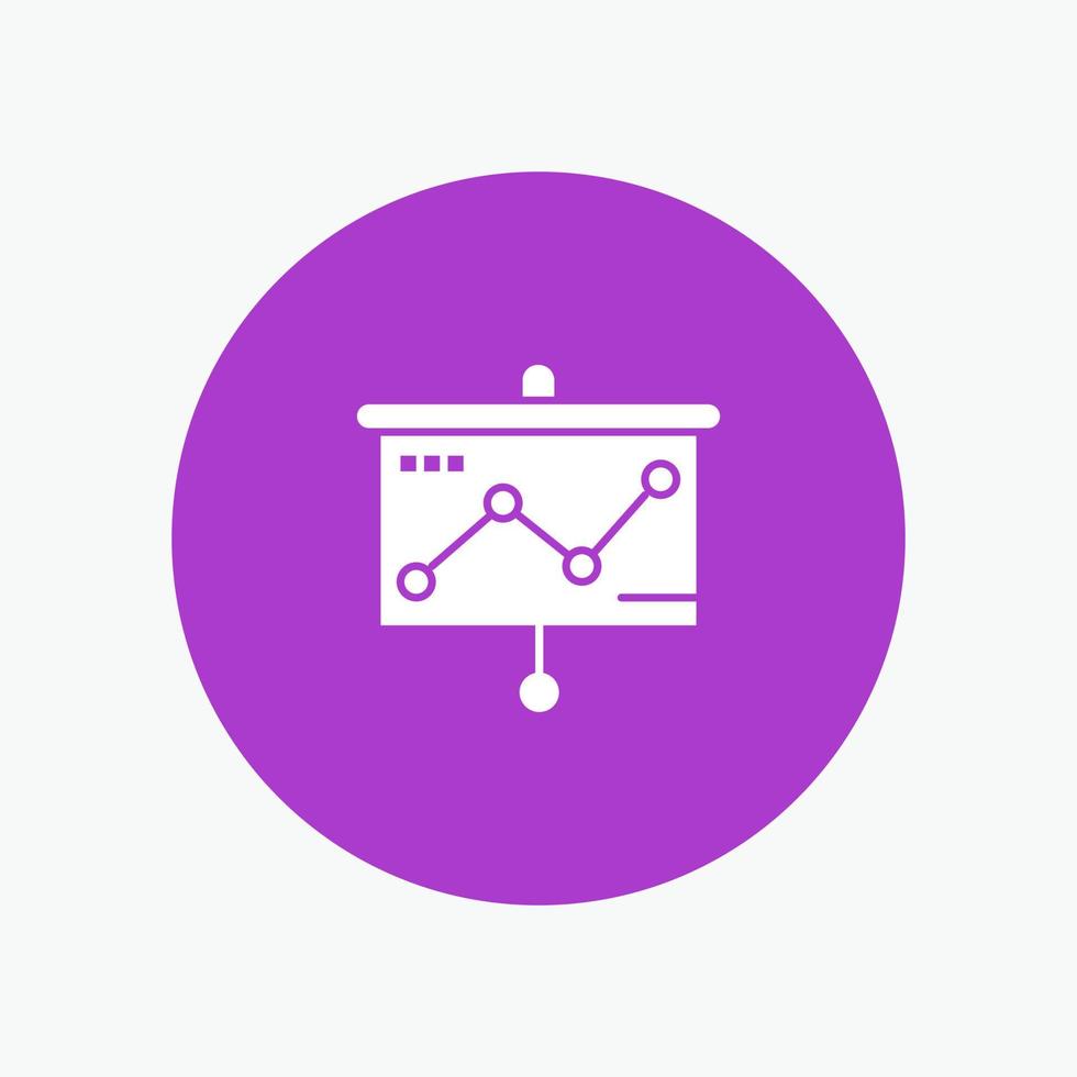 Chart Presentation Graph Projector vector