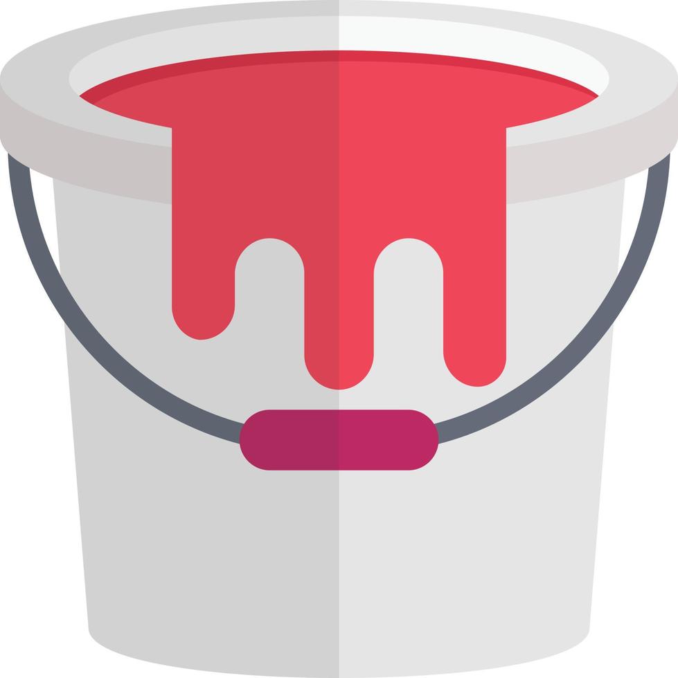 bucket blood vector illustration on a background.Premium quality symbols.vector icons for concept and graphic design.