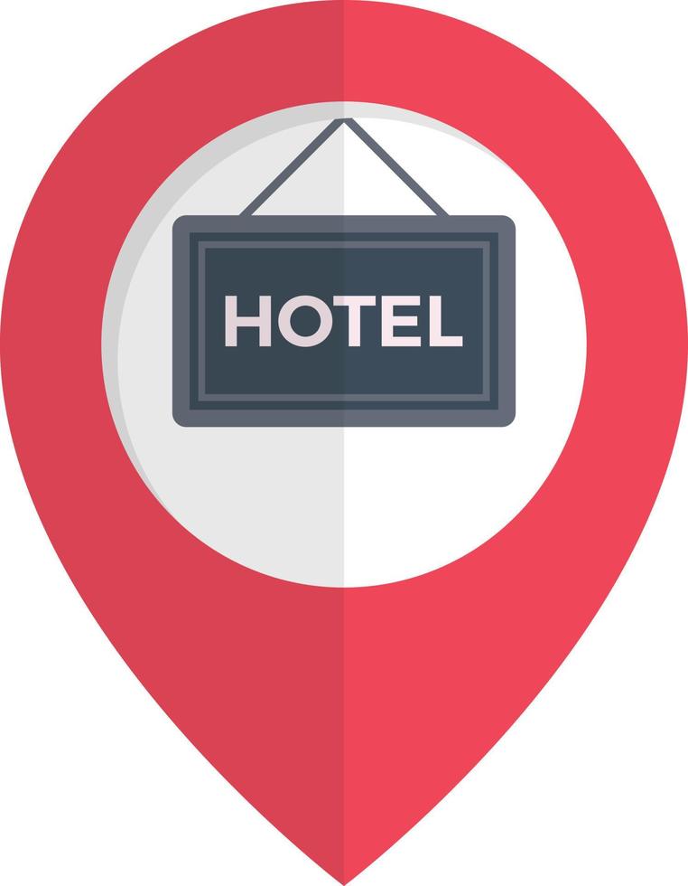 hotel location vector illustration on a background.Premium quality symbols.vector icons for concept and graphic design.