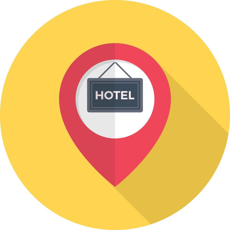 hotel location vector illustration on a background.Premium quality symbols.vector icons for concept and graphic design.