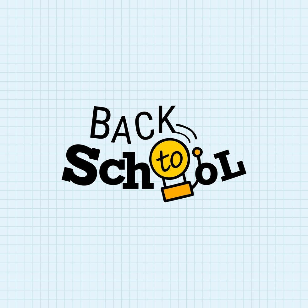 Set of Welcome back to school labels. School Background. Back to school sale tag. Vector illustration. Hand drawn lettering badges. Typography emblem set