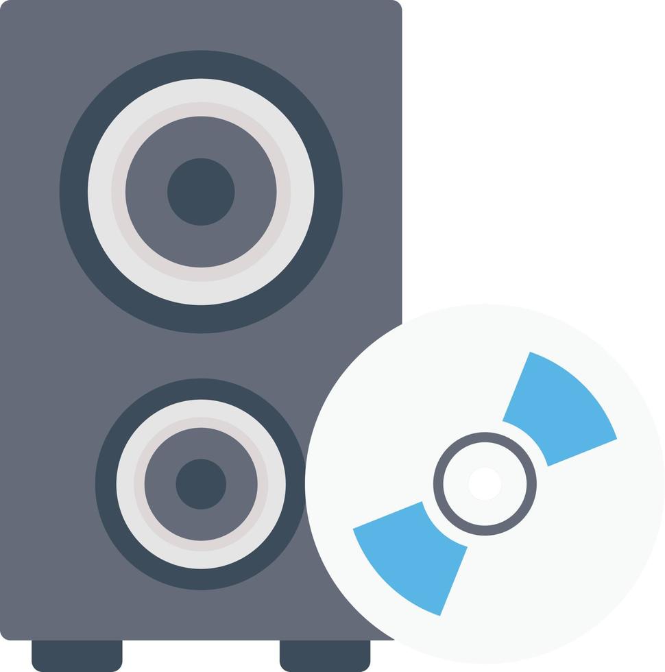 Ilustración de vector de altavoz en un fondo. Símbolos de calidad premium. Iconos vectoriales para concepto y diseño gráfico.