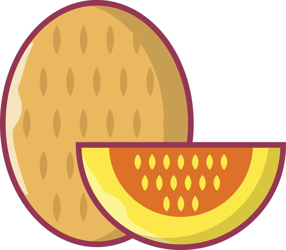 ilustración de vector de fruta en un fondo. símbolos de calidad premium. iconos vectoriales para concepto y diseño gráfico.