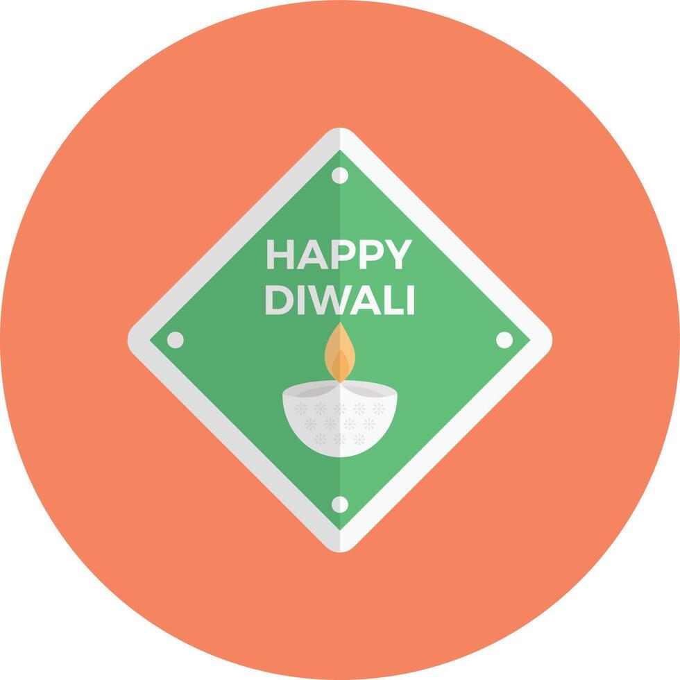 ilustración de vector de tarjeta diwali en un fondo. símbolos de calidad premium. iconos vectoriales para concepto y diseño gráfico.