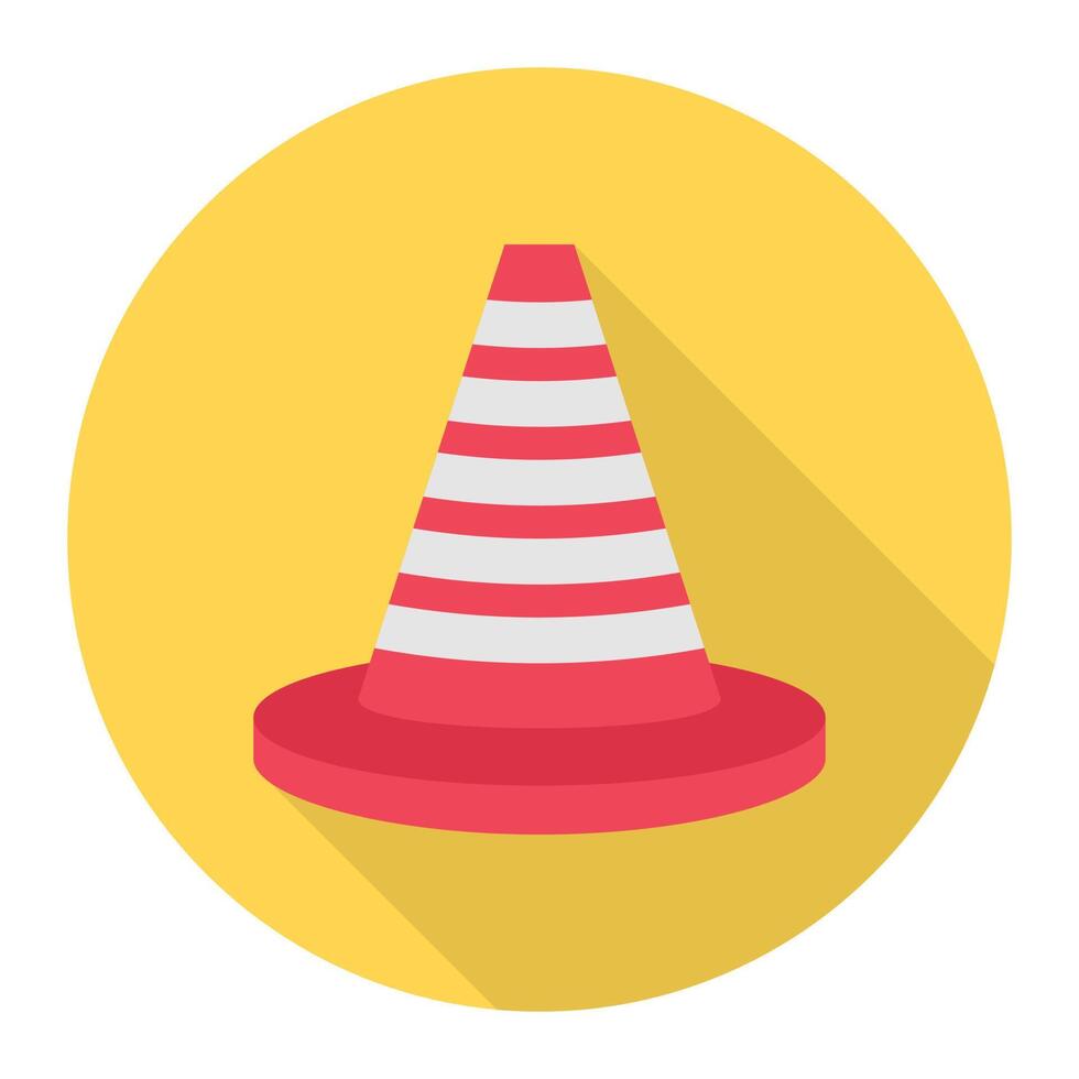 cone vector illustration on a background.Premium quality symbols.vector icons for concept and graphic design.