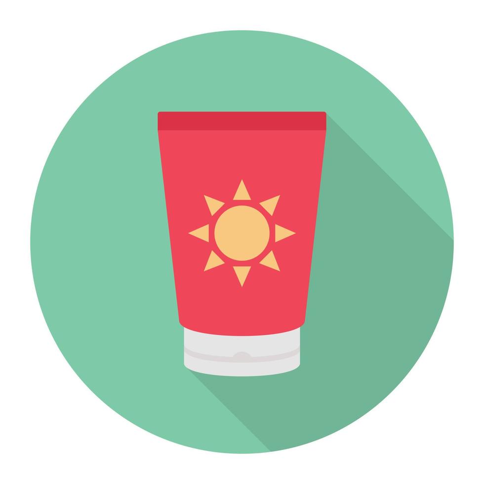 sunblock vector illustration on a background.Premium quality symbols.vector icons for concept and graphic design.