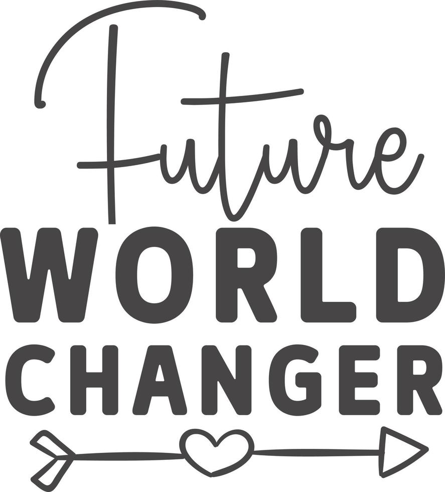 Future world changer vector