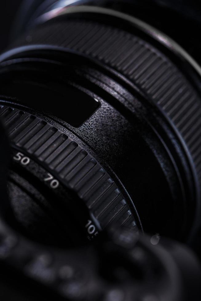 Close up of lens photo