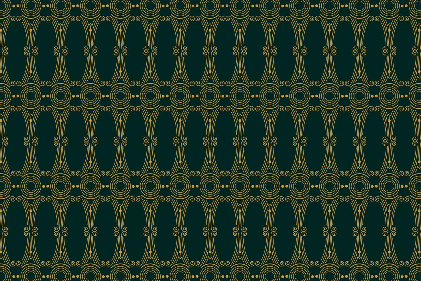 A beautiful  abstract ornamate pattern with crossing thin golden lines background. Seamless pattern design. vector