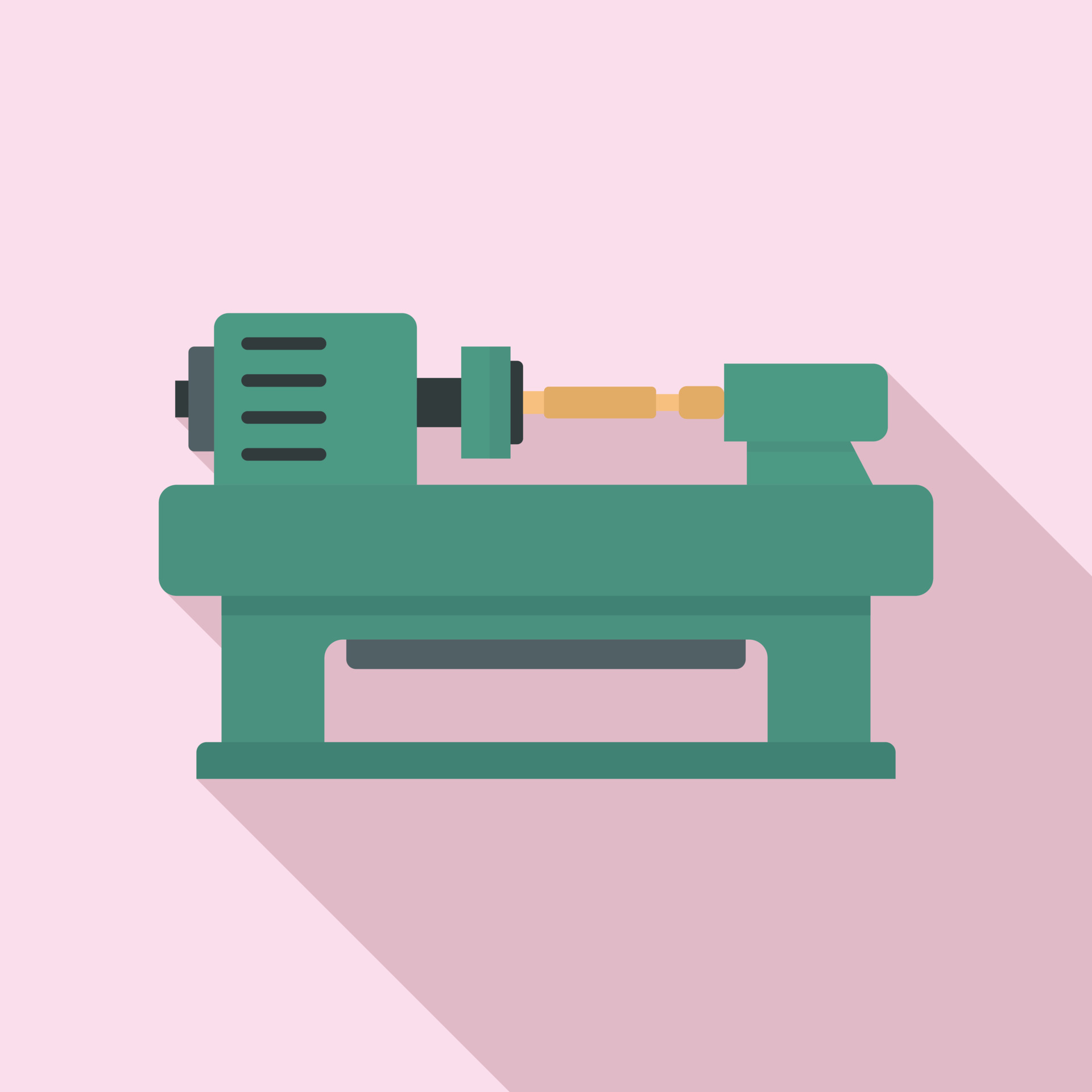 Trim carpentry icon, flat style 14409386 Vector Art at Vecteezy