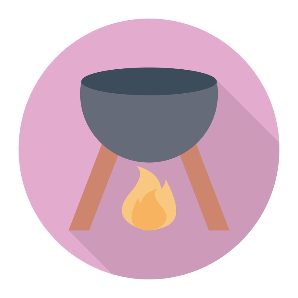 ilustración vectorial de cocina en un fondo. símbolos de calidad premium. iconos vectoriales para concepto y diseño gráfico. vector