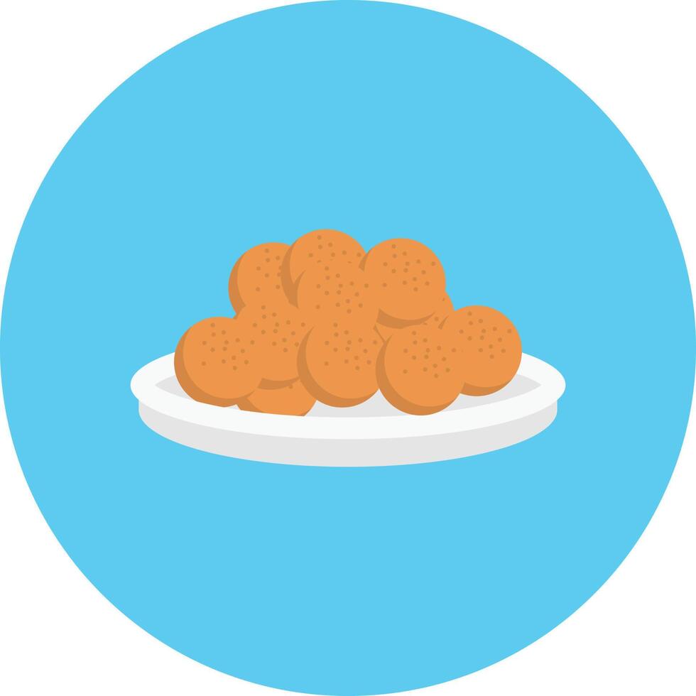 ilustración vectorial de dulces en un fondo. símbolos de calidad premium. iconos vectoriales para concepto y diseño gráfico. vector