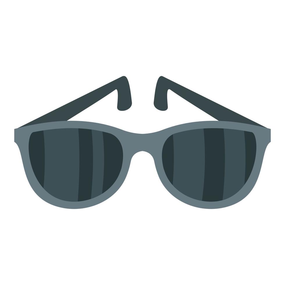 Sunglasses icon, flat style vector