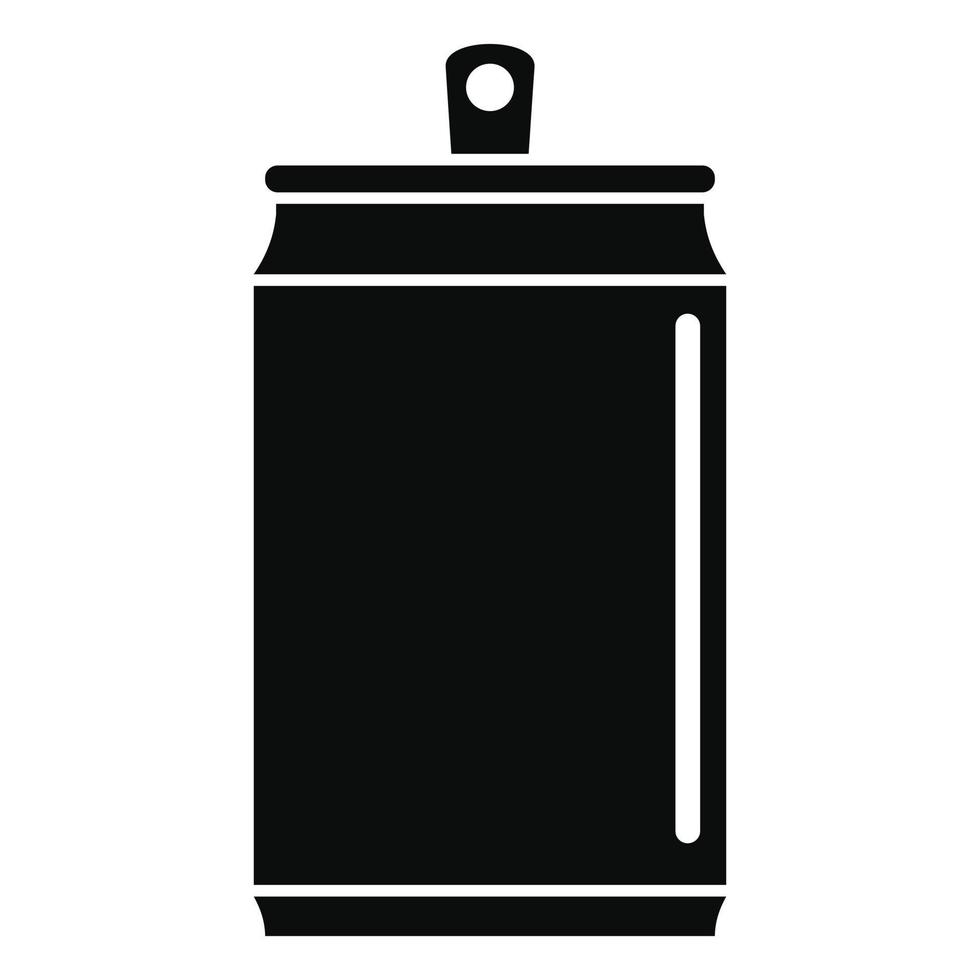 Beer tin can icon, simple style 14410174 Vector Art at Vecteezy