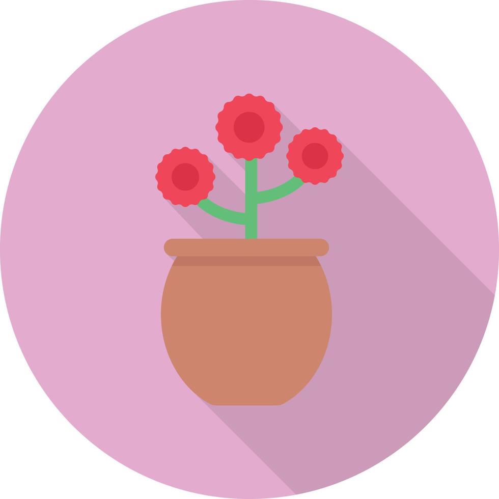 ilustración de vector de flor en un fondo. símbolos de calidad premium. iconos vectoriales para concepto y diseño gráfico.