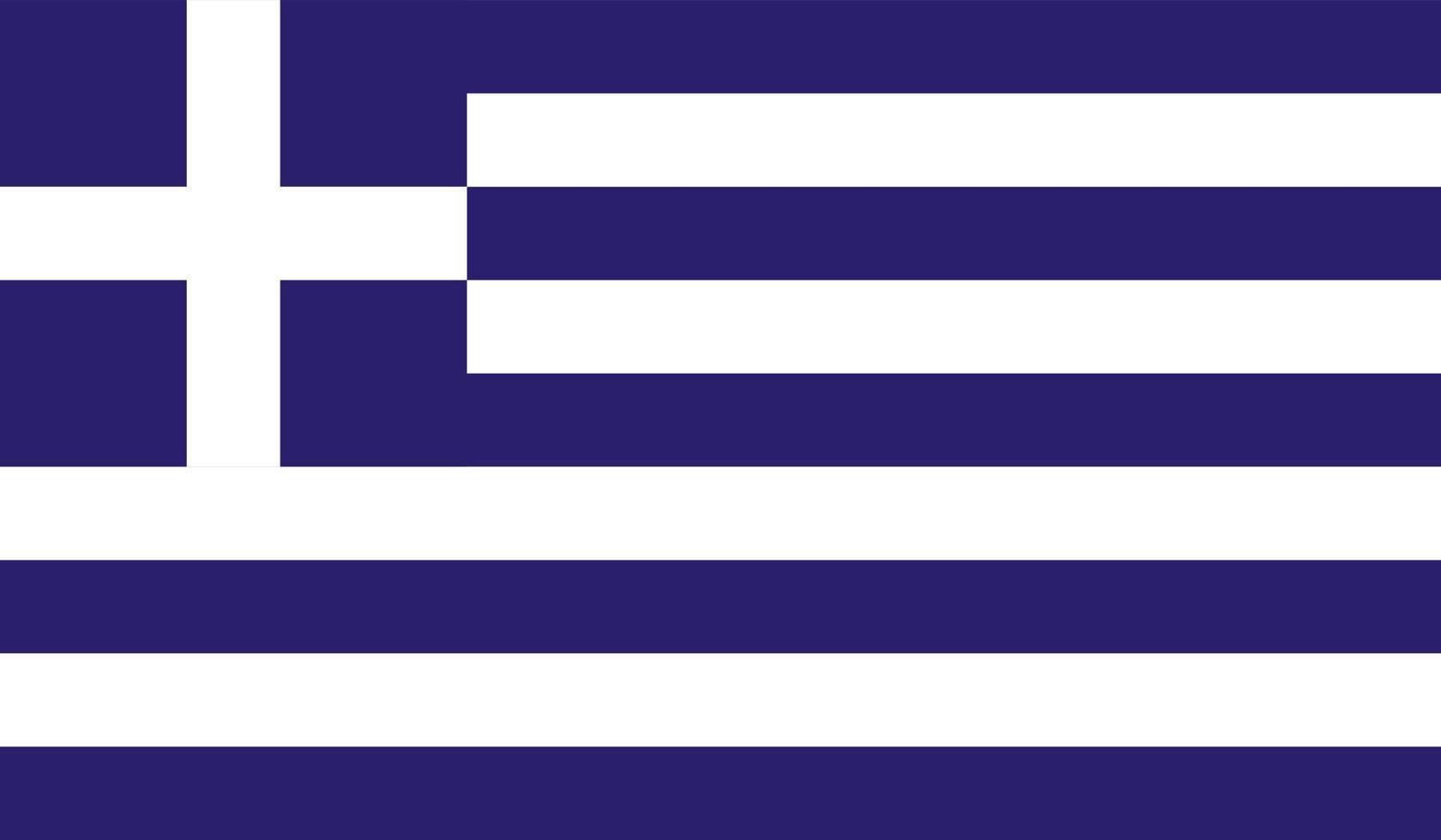 imagen de la bandera de grecia vector