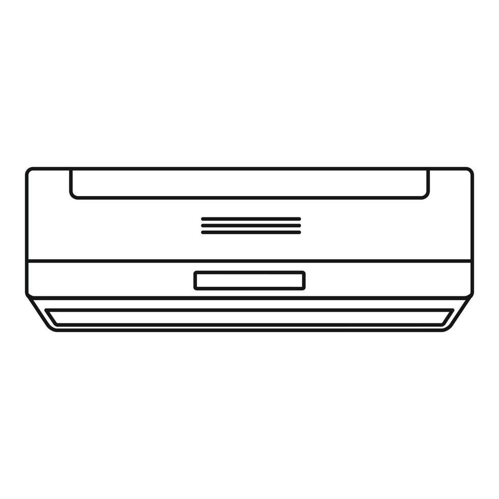 Apartment conditioner icon, outline style vector