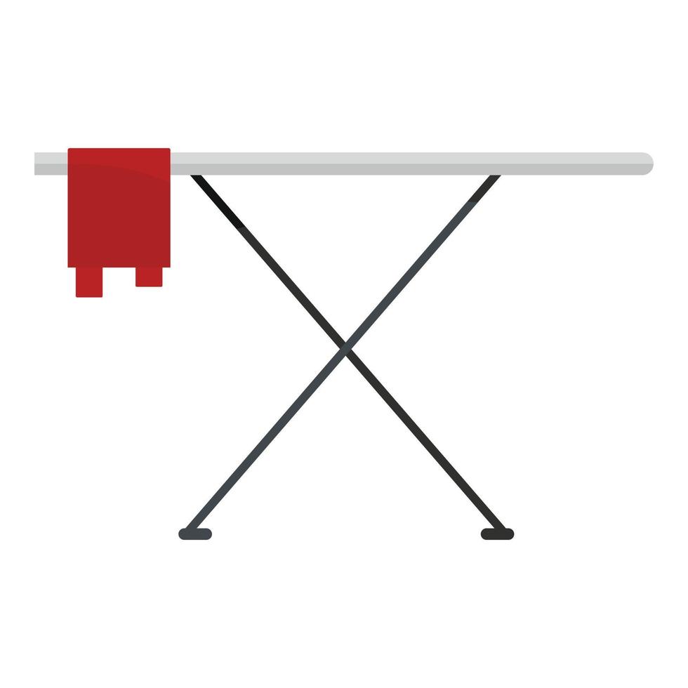 Ironing board icon, flat style vector