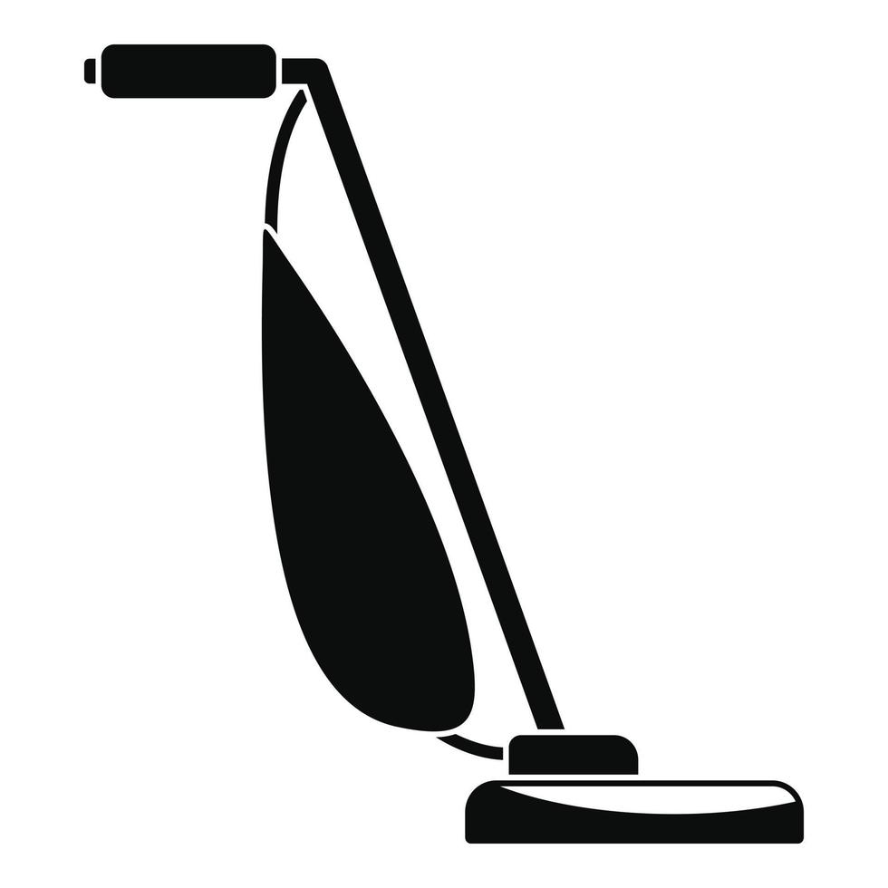 Stick vacuum cleaner icon, simple style vector