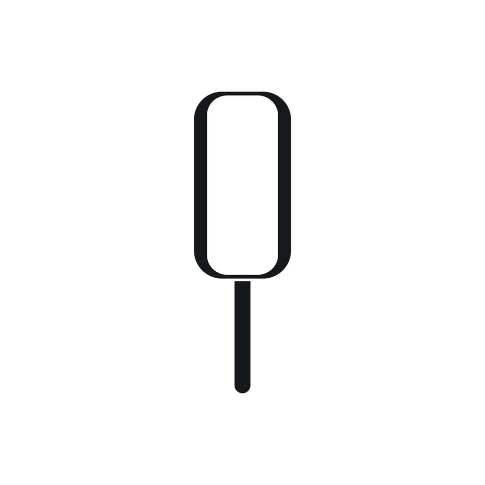Ice Cream icon, simple style vector