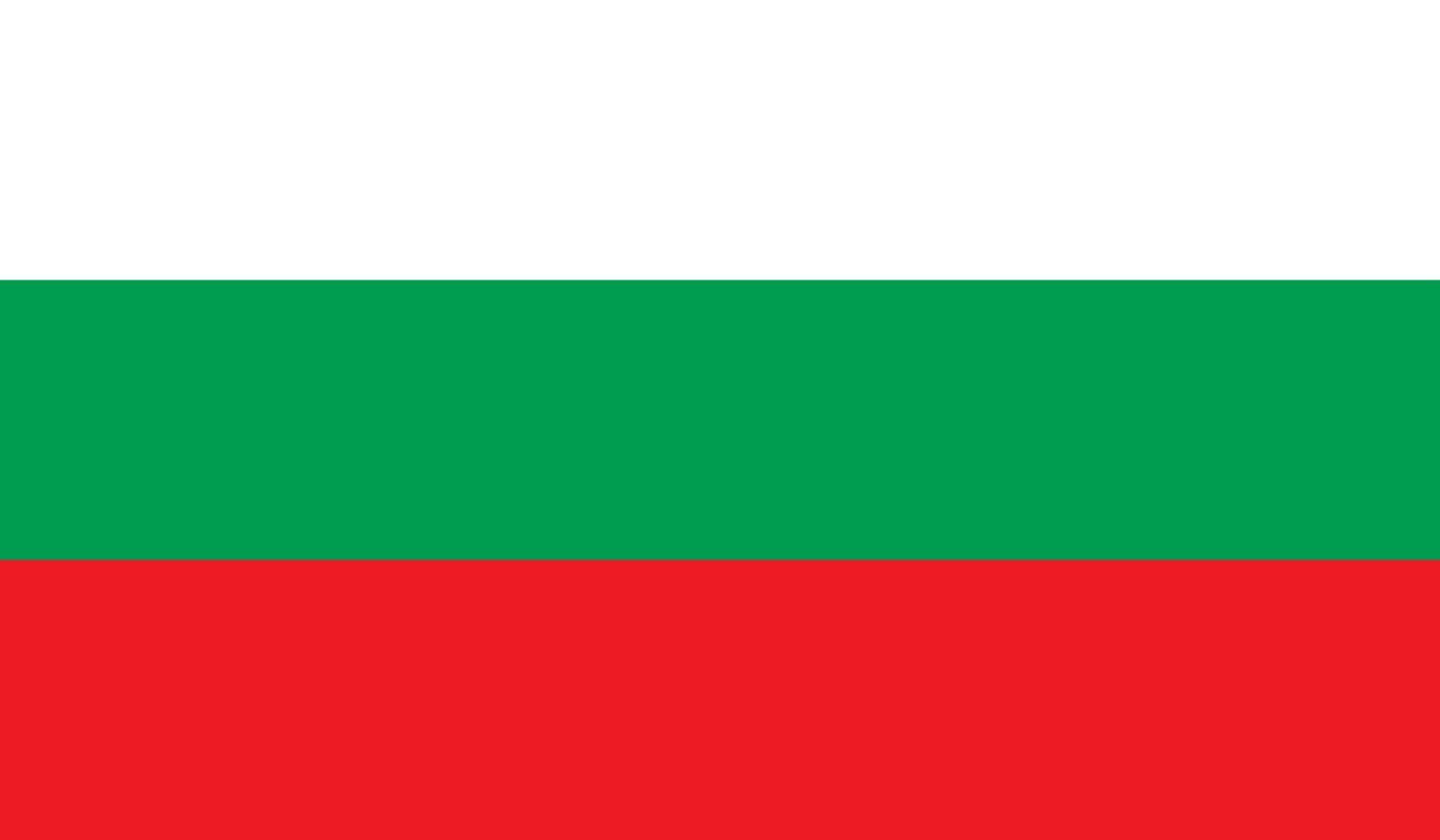Bulgaria flag image vector