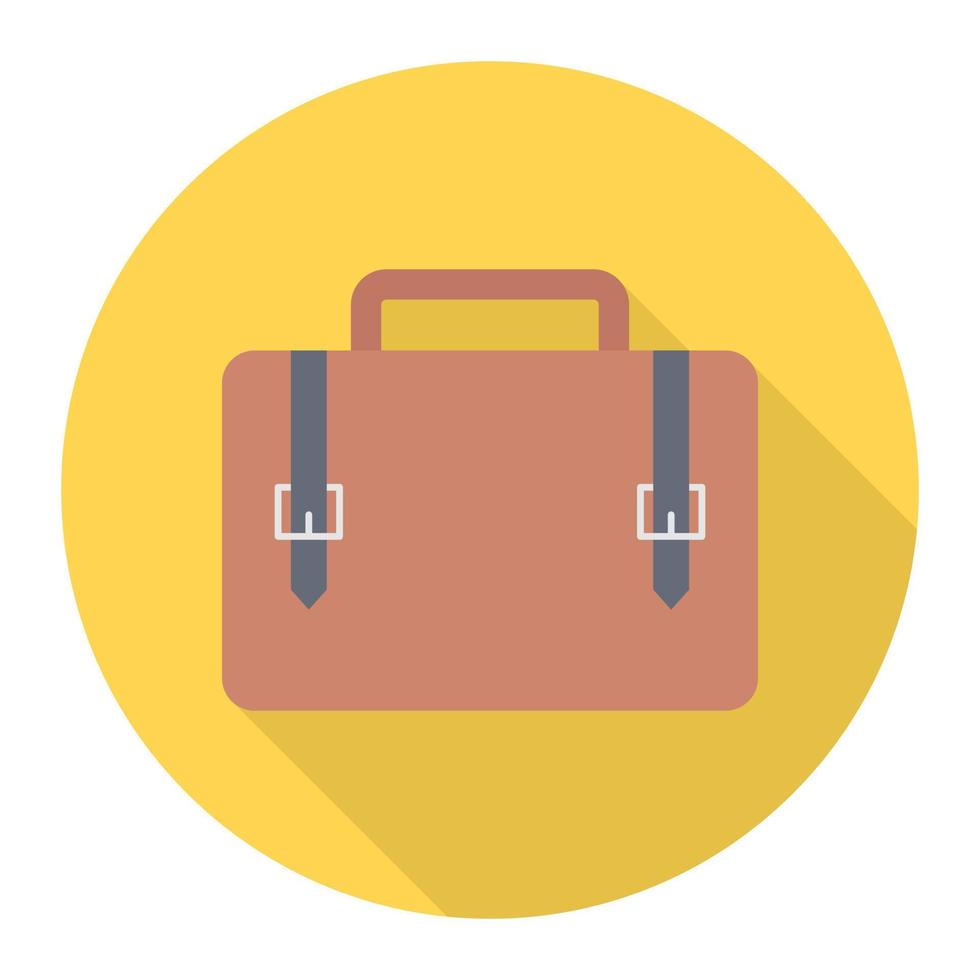 briefcase vector illustration on a background.Premium quality symbols.vector icons for concept and graphic design.