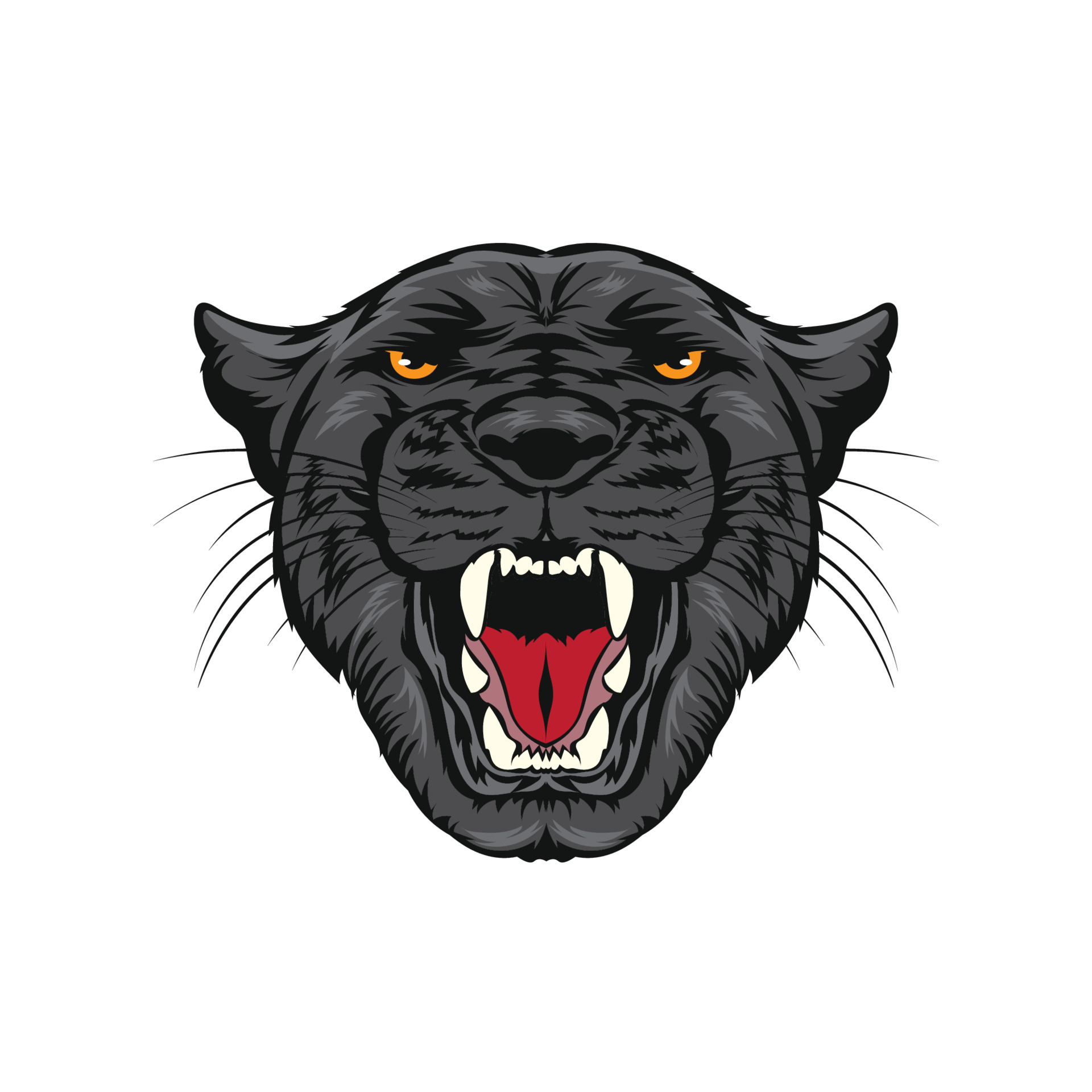 Angry Panther face vector illustration in retro comic color style, perfect  for tshirt design and tattoo also mascot logo design 14411258 Vector Art at  Vecteezy