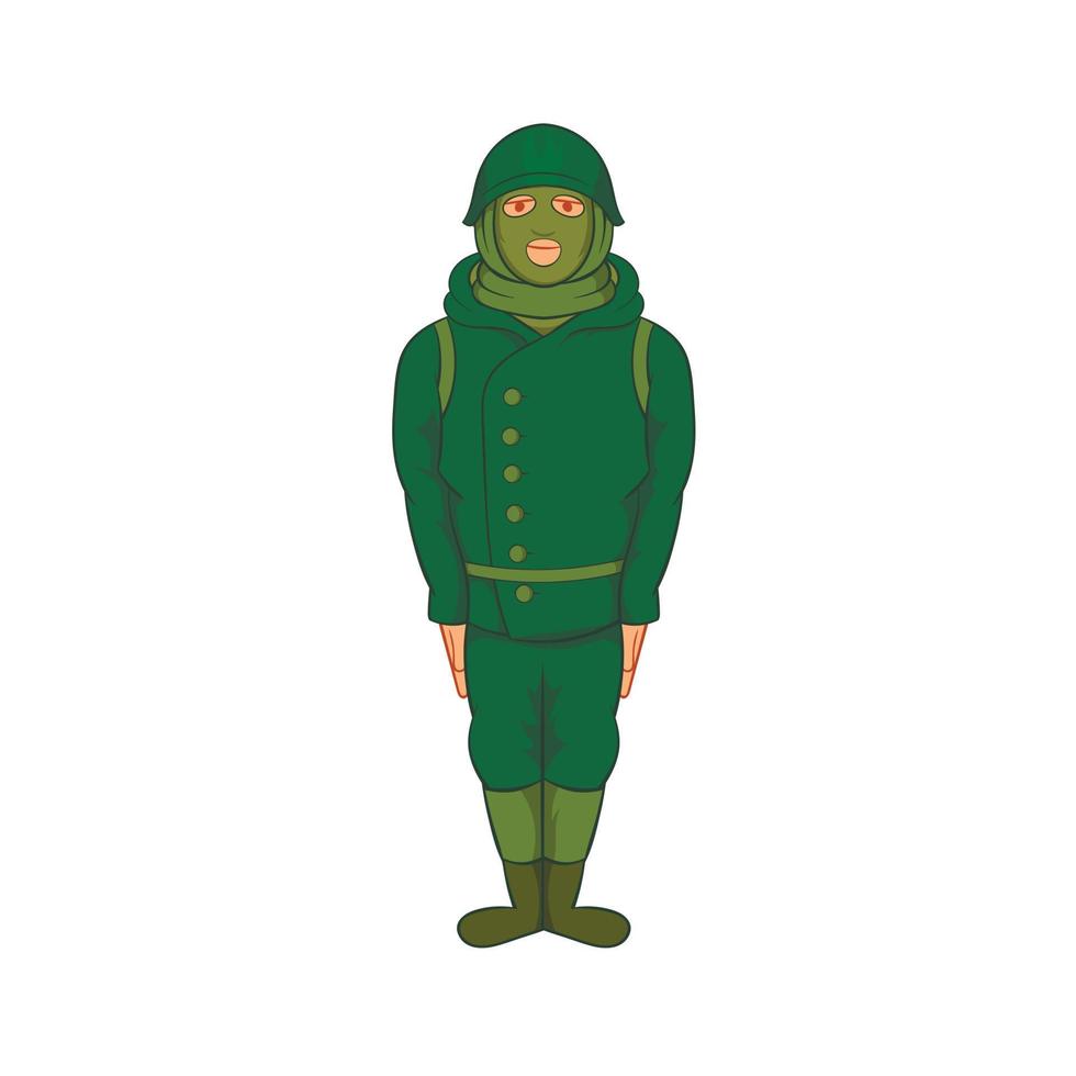 icono de uniforme de camuflaje militar verde vector