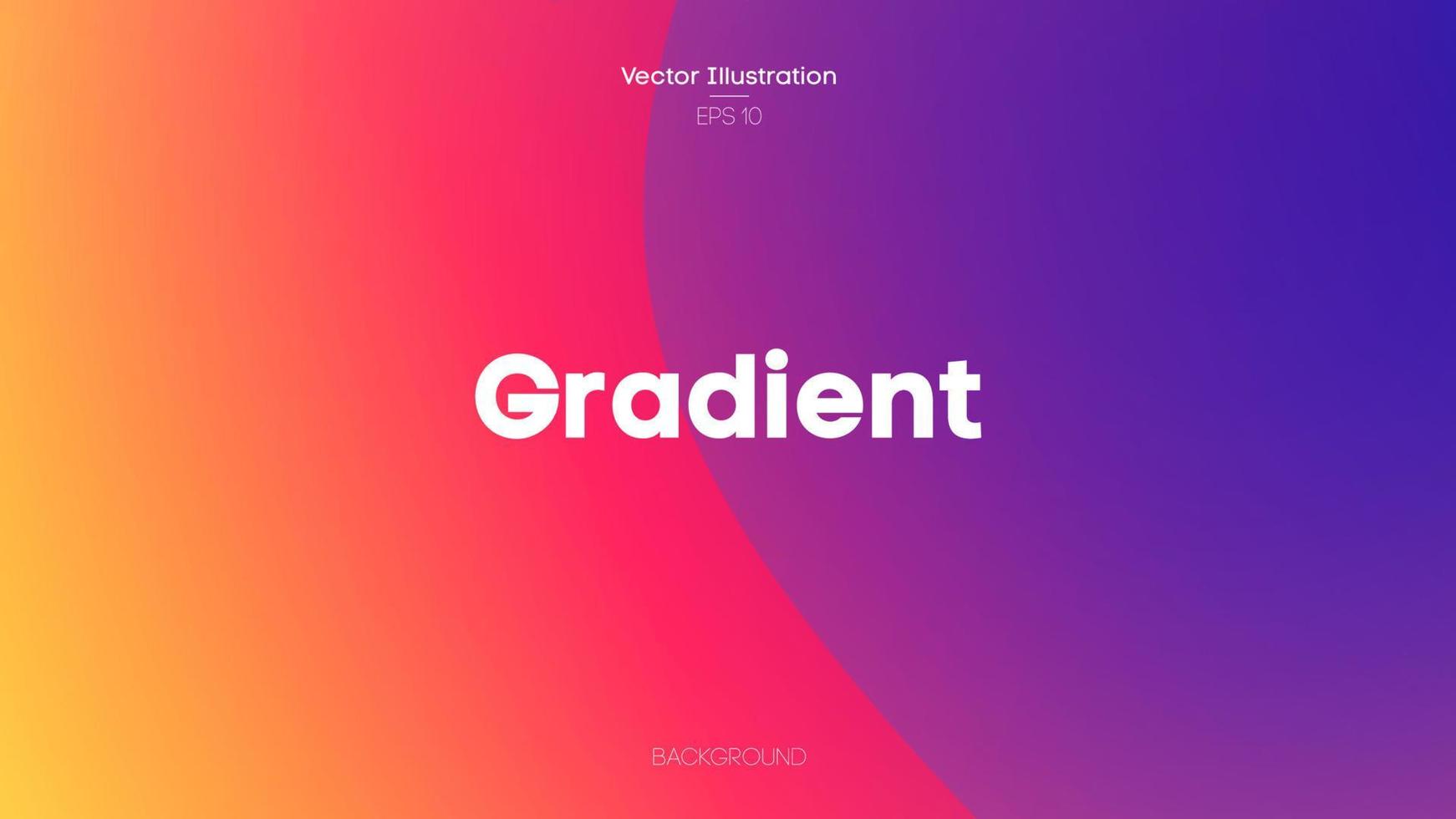 Gradient background color, vector illustration. Abstract background with fluid colors. EPS 10.