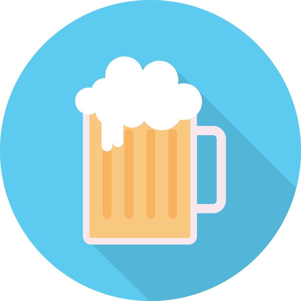 Ilustración de vector de cerveza en un fondo. Símbolos de calidad premium. Iconos vectoriales para concepto y diseño gráfico.