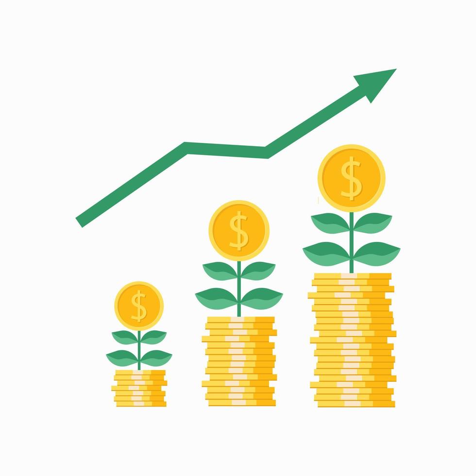 Vector Graphic of Investment charts