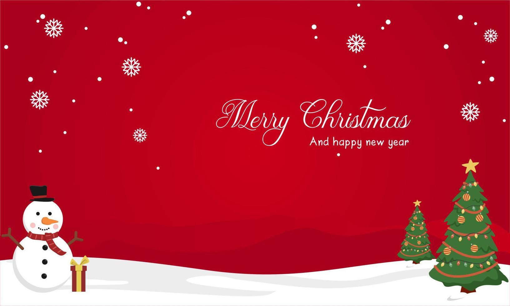 Illustration Vector Graphic of Christmas Background.