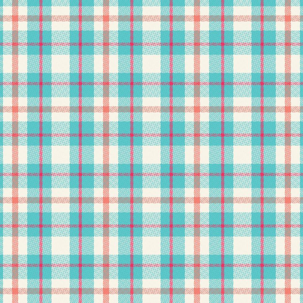 Tartan or plaid retro color pattern. vector