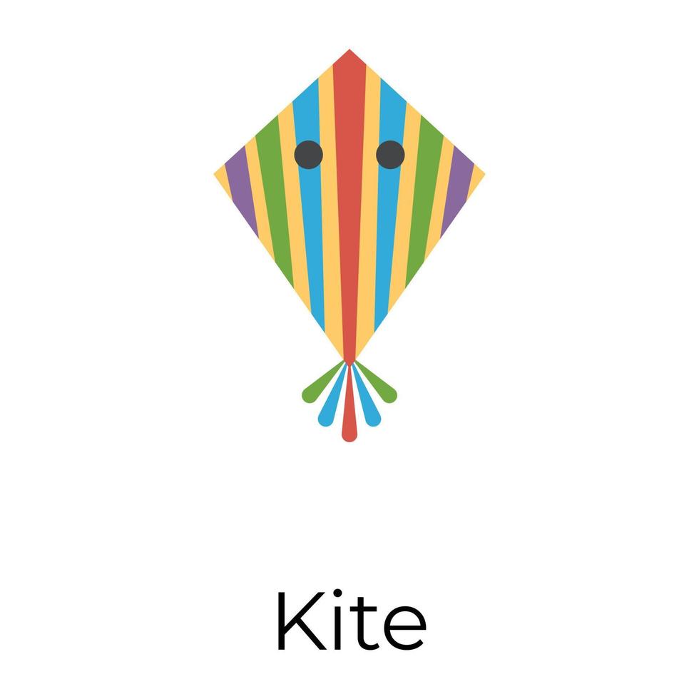 Trendy Kite Concepts vector