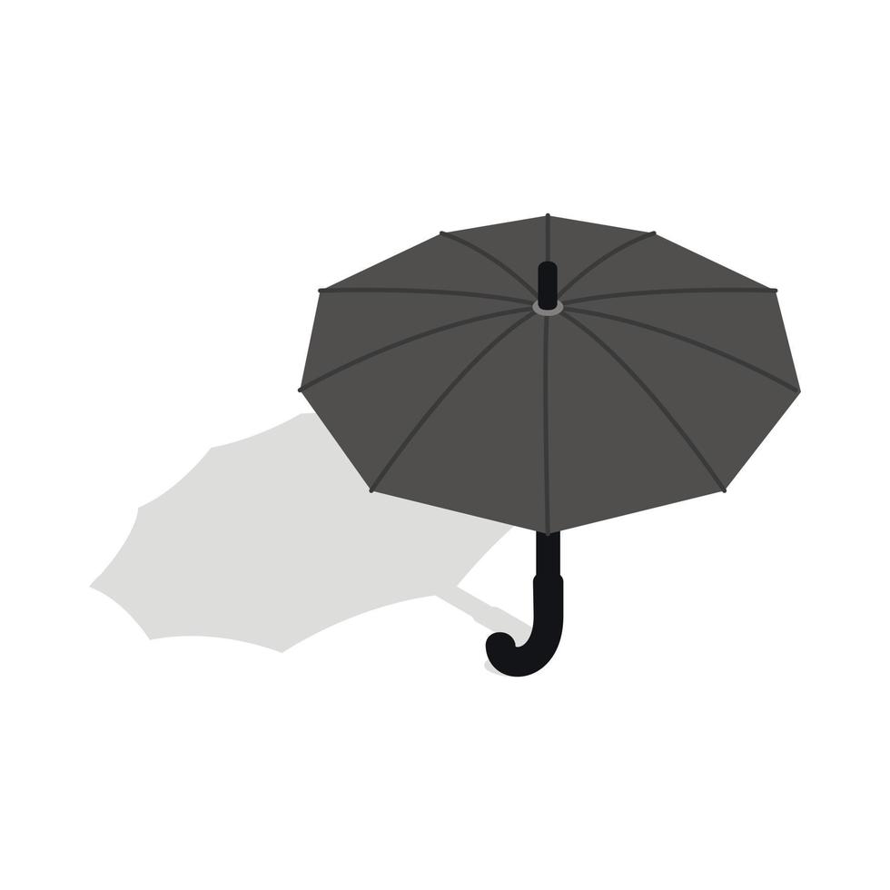 Umbrella icon, isometric 3d style vector