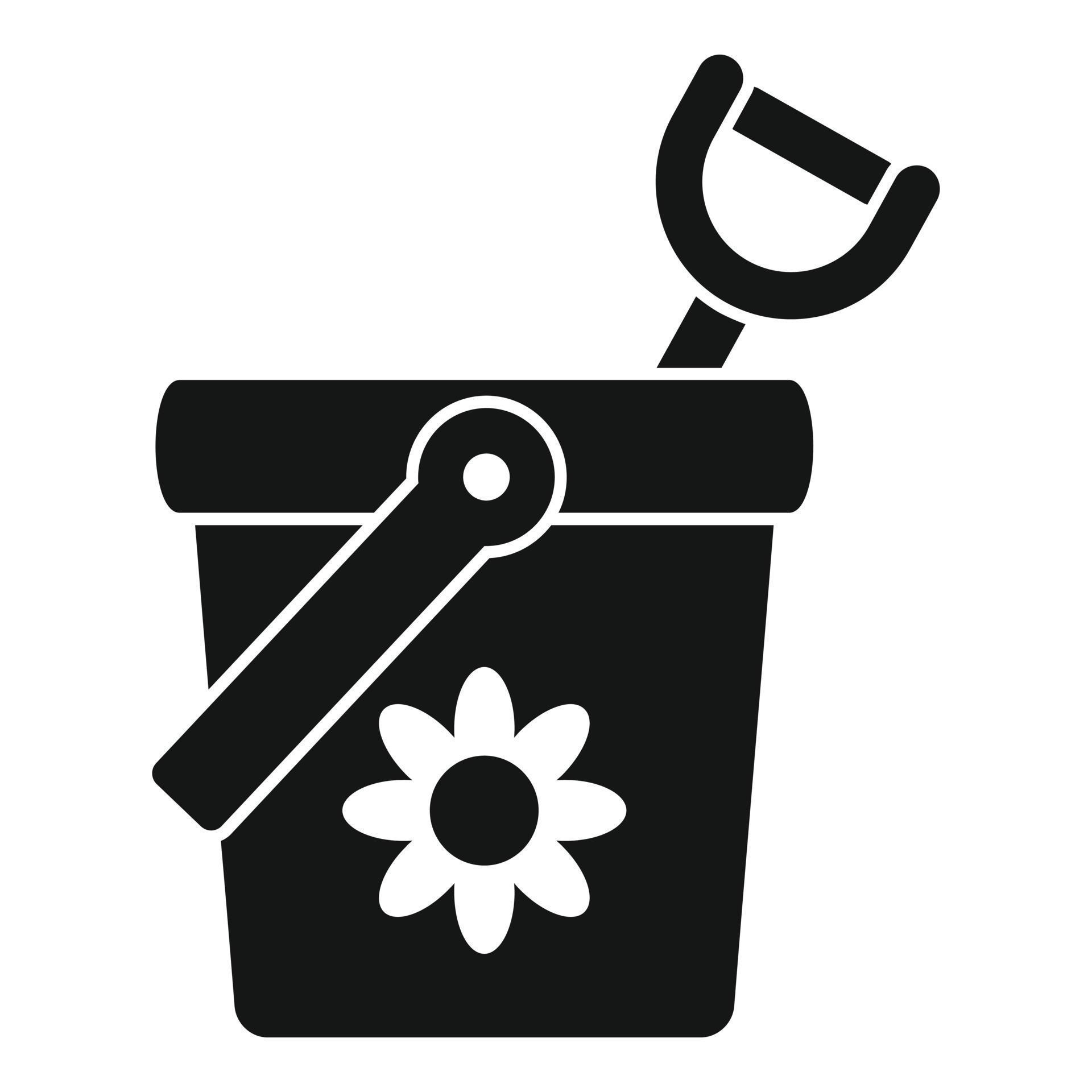 Toy bucket shovel icon, simple style 14413443 Vector Art at Vecteezy