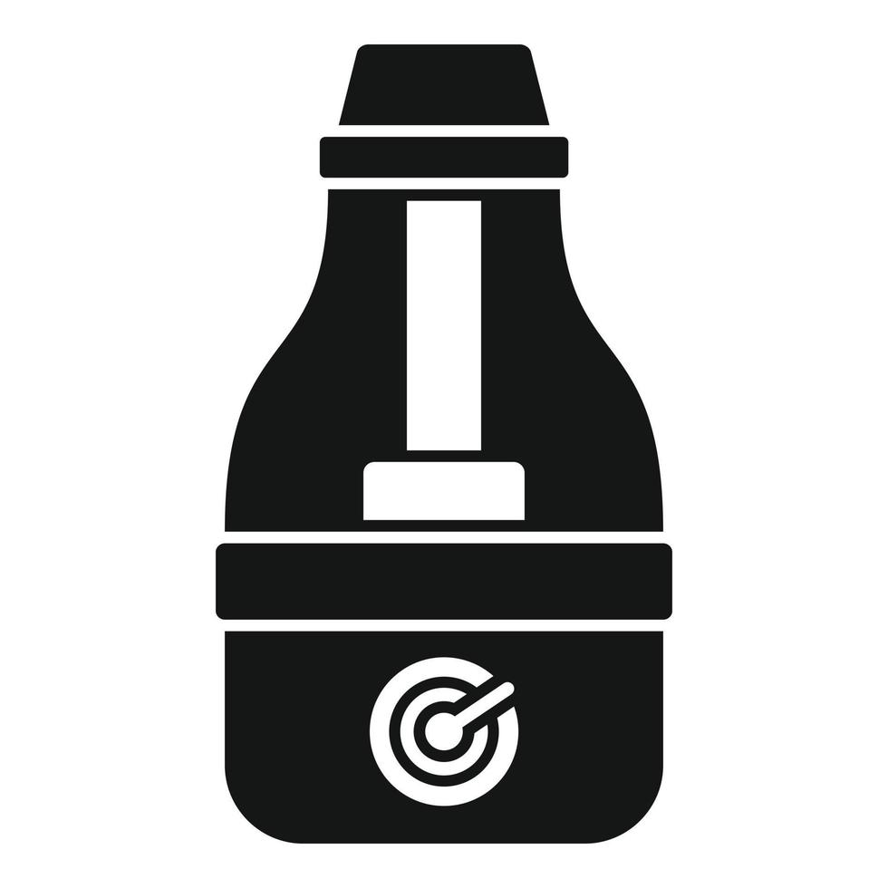 icono de humidificador de casa, estilo simple vector