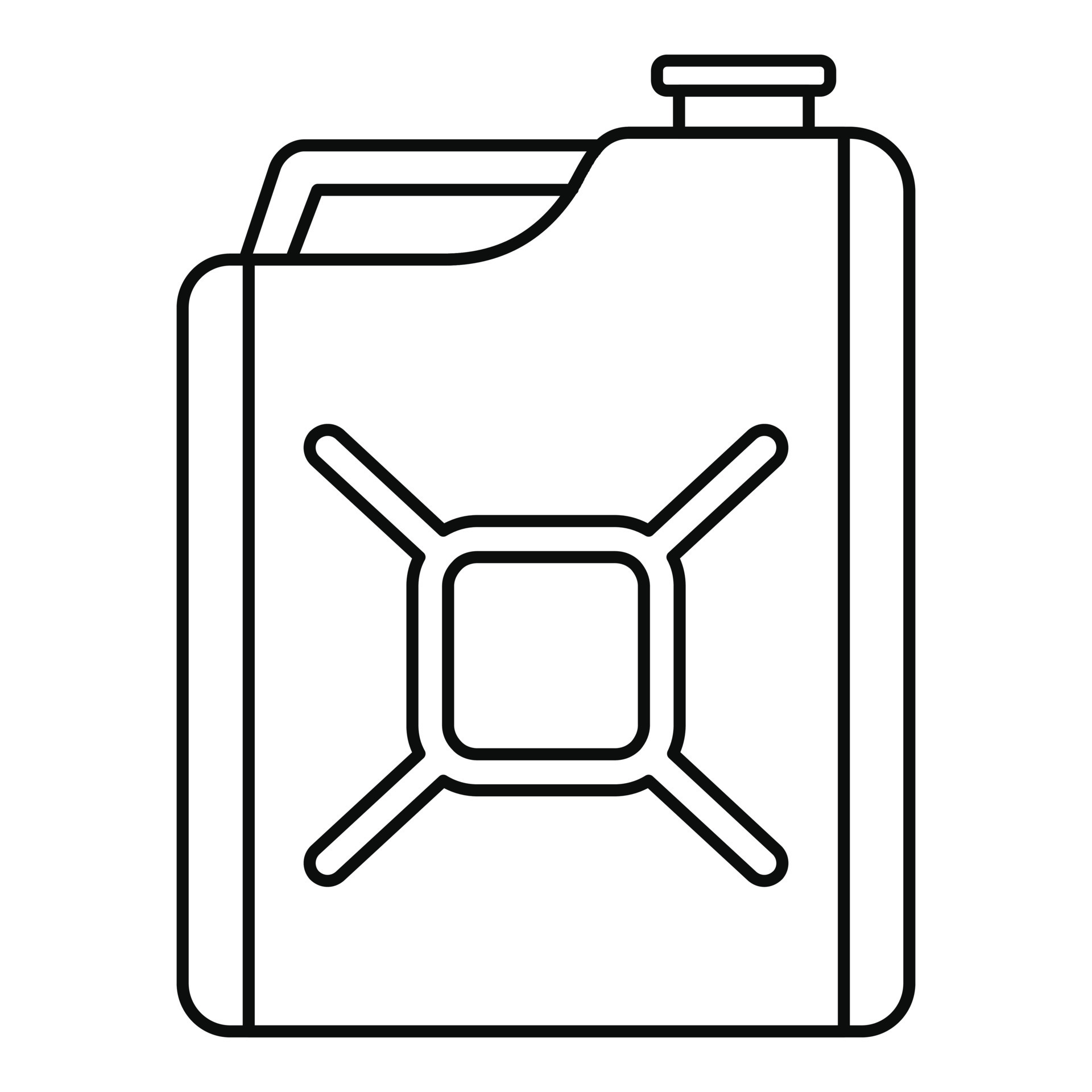 Gas canister icon, outline style 14413781 Vector Art at Vecteezy