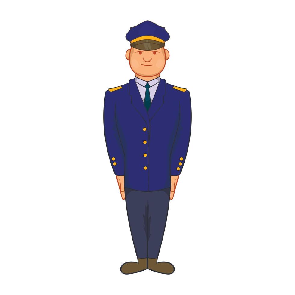 Policemen icon in cartoon style vector