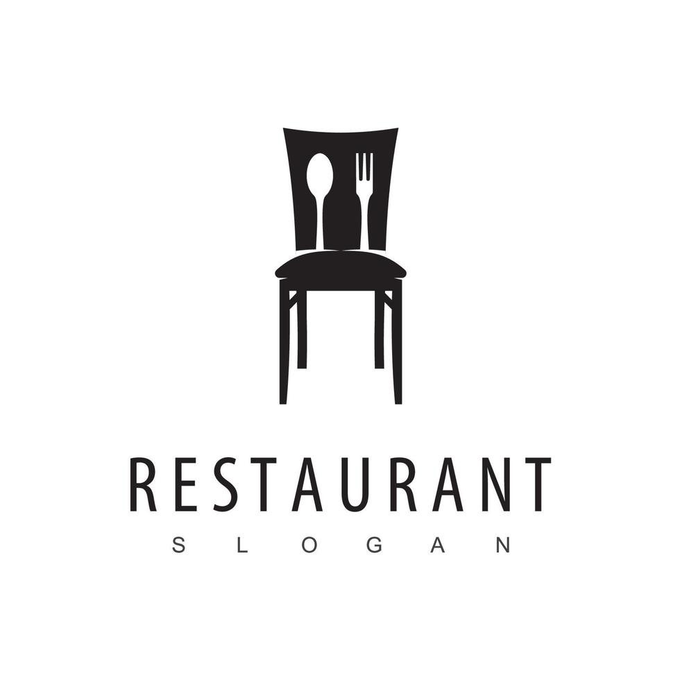 plantilla de diseño de logotipo de restaurante vector