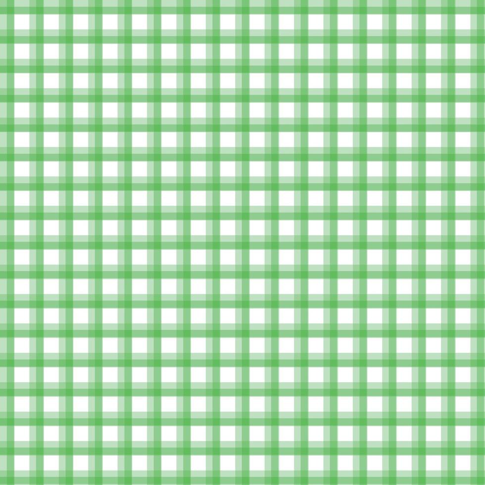 Green dual striped line plaid background pattern vector